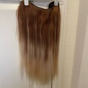 Hidden Crown  Halo Hair Extension V clip B8/60 balayage 16”